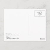 Carte Postale Obama '08 (Dos)