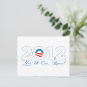 Carte Postale Obama 2012 (Debout devant)