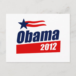 Carte Postale Obama 2012