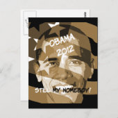 Carte Postale Obama 2012 (Devant / Derrière)