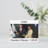 Carte Postale Obama 2012 (Debout devant)