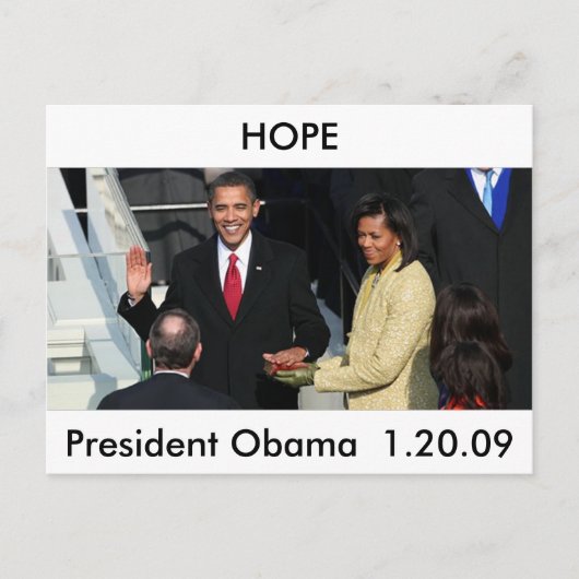 Carte Postale Obama 2012 (Devant)