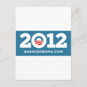 Carte Postale Obama 2012 (Devant)