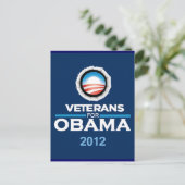 Carte postale Obama 2012 (Debout devant)