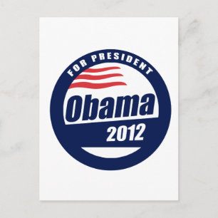 Carte Postale Obama 2012