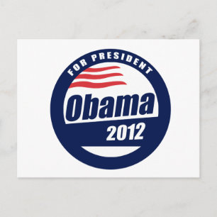 Carte Postale Obama 2012