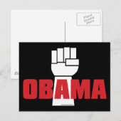 Carte Postale Obama à raison ! (Devant / Derrière)