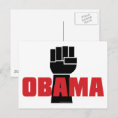 Carte Postale Obama à raison! (Devant / Derrière)