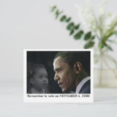 Carte postale Obama - Ashley (Debout devant)