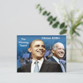 Carte Postale Obama Biden (Debout devant)