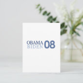 Carte Postale Obama Biden '08 (Debout devant)