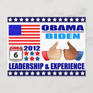 Carte postale : Obama/Biden - Calendrier - Leaders