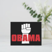 Carte Postale Obama Est Juste ! (Debout devant)