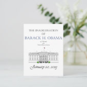 Carte Postale Obama Inauguration 2013 (Debout devant)