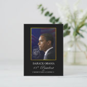 Carte postale Obama Inauguration Souvenir - Custom (Debout devant)