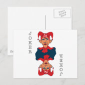 Carte Postale Obama-Joker (Devant / Derrière)