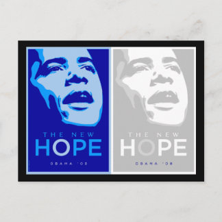 Carte postale Obama "Le nouvel espoir"