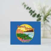 Carte postale Obama Montana (Debout devant)