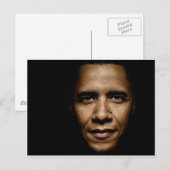 Carte Postale Obama-Noir (Devant / Derrière)