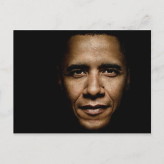 Carte Postale Obama-Noir