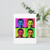Carte Postale Obama Portrait (Debout devant)