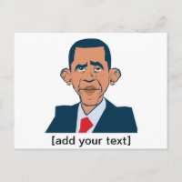 Obama - portrait drôle