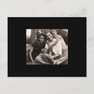 Carte Postale Obama, première famille