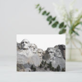 CARTE POSTALE OBAMA RUSHMORE (Debout devant)