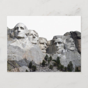CARTE POSTALE OBAMA RUSHMORE