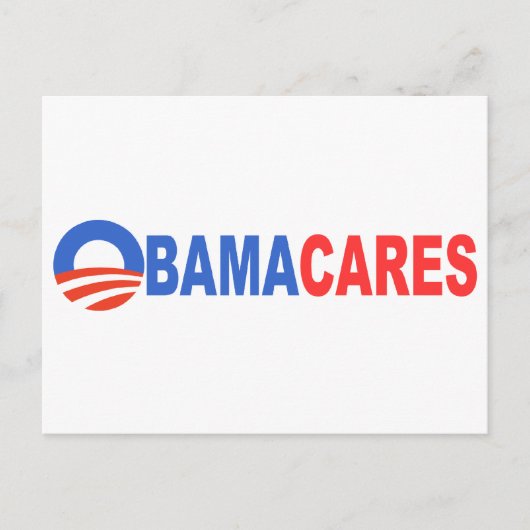 Carte Postale Obama se soucie (Devant)