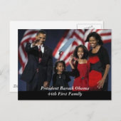 Carte postale Obama Souvenir (Devant / Derrière)