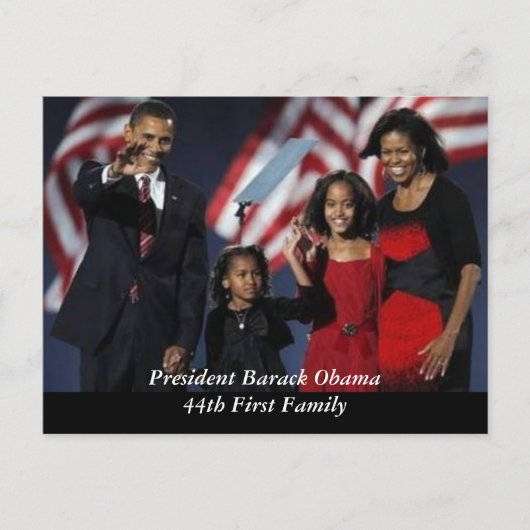 Carte postale Obama Souvenir (Devant)