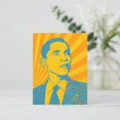 Carte Postale Obama Vintage (Debout devant)