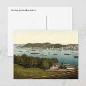 Carte Postale Oban Bay, Argyll et Bute, Écosse (Devant / Derrière)