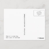 Carte Postale Oban, Écosse (carte postale) (Dos)