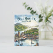 Carte Postale Oban, Écosse Royaume-Uni (Debout devant)