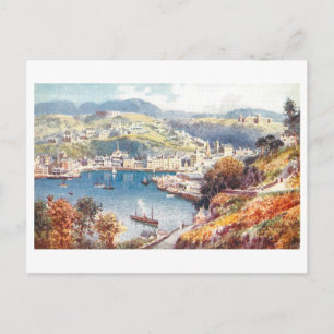 Carte Postale Oban vintage de Pulpit Hill, Écosse
