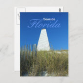 Carte Postale Obe Beach Tower - Balnéaire, Floride (Devant / Derrière)