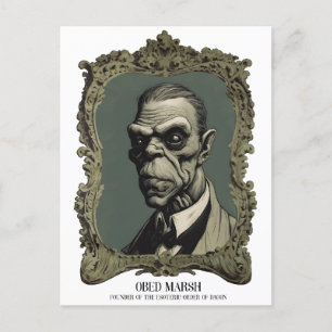 Carte Postale Obed Marsh fondateur de l'Ordre Esotérique du Dago