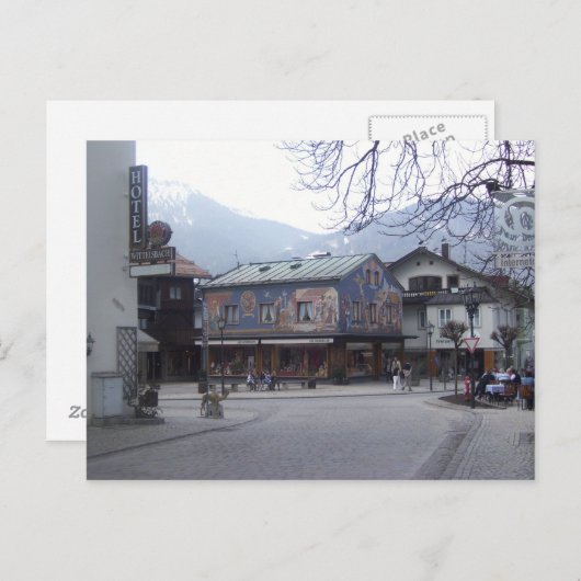 Carte Postale Oberammergau Autriche (Devant / Derrière)