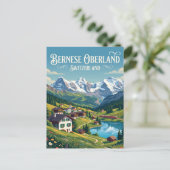 Carte Postale Oberland bernois Suisse (Debout devant)