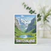 Carte Postale Oberland bernois Suisse Voyage (Debout devant)