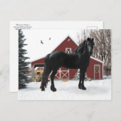 Carte postale "Oberon en hiver" (Devant / Derrière)