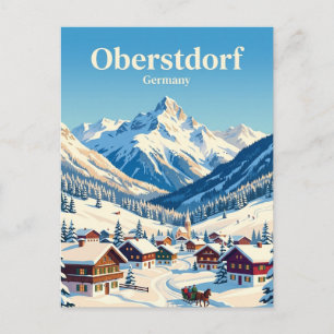 Carte Postale Oberstdorf, Allemagne