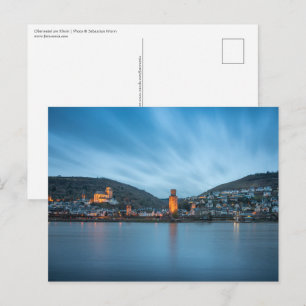 Carte Postale Oberwesel Allemagne