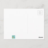 Carte postale Obésité rose atomique et Starbursts (Dos)