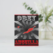 Carte Postale Obey Anguilla (Debout devant)