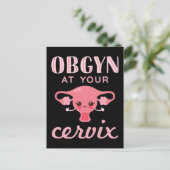 Carte Postale OBGYN à votre Cervix (Debout devant)