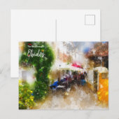 Carte Postale Obidos - Le vrai Portugal (Devant / Derrière)