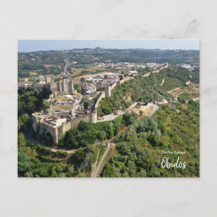 Carte Postale Obidos Portugal médiéval